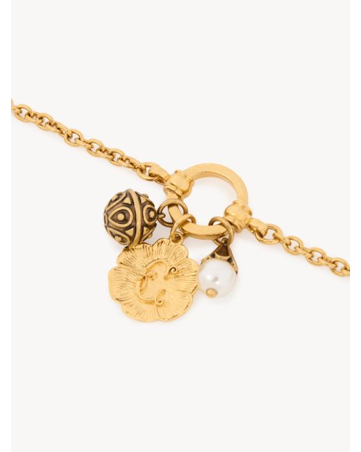 Chloé Metallic Chloé The Château Treasures Bracelet