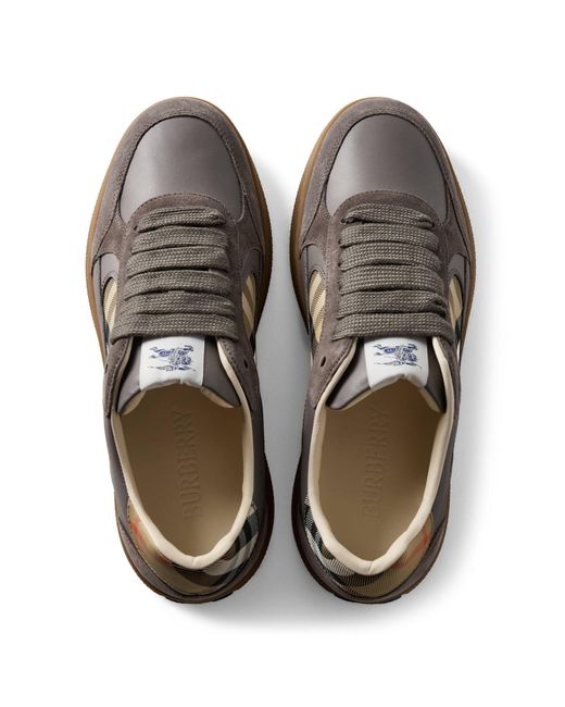 Burberry Brown Terrace Sneakers for men