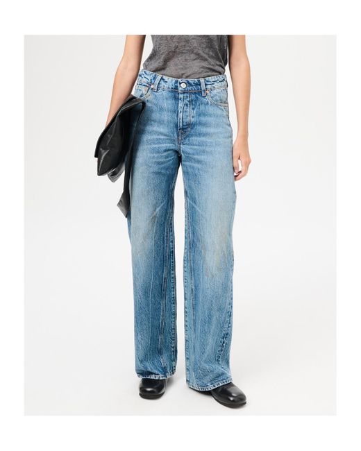 Our Legacy Blue Treble Cut Jeans
