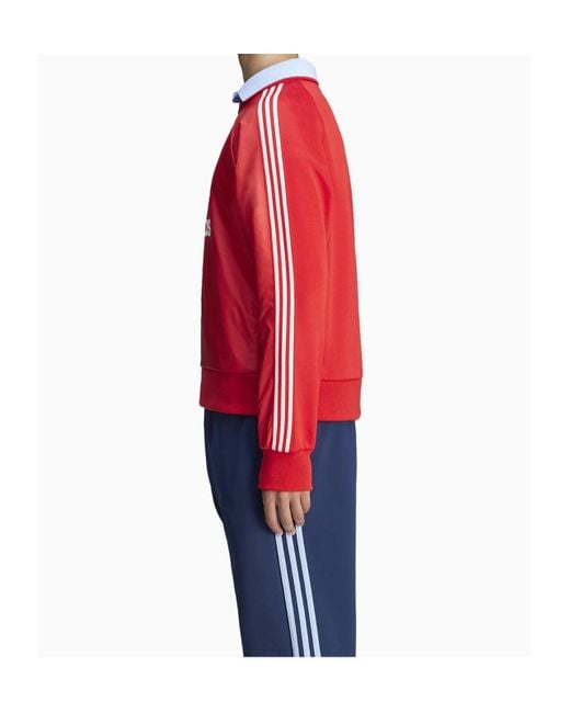 Adidas by Wales Bonner Red X Wales Bonner Trefoil Logo Sweatshirt for men