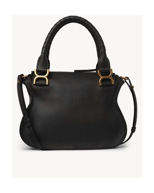 Chloé Black Chlo Marcie Small Tote Bag