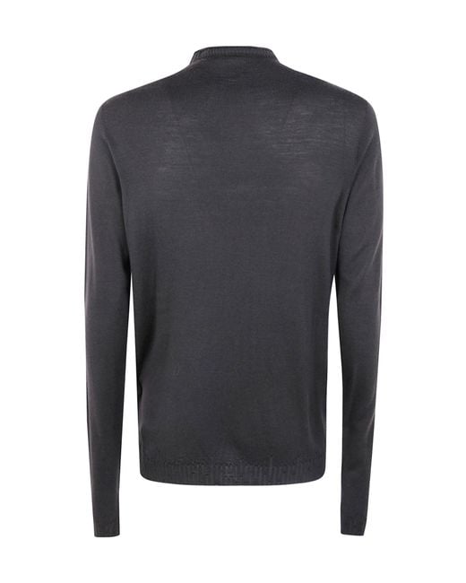 MD75 Blue Long-Sleeve Top for men