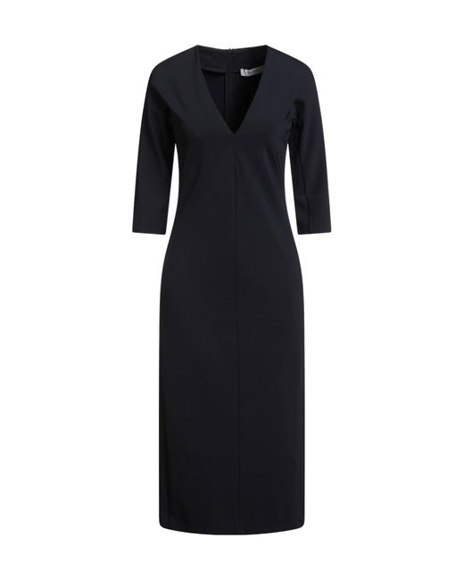 Max Mara Black Sheath Dresses