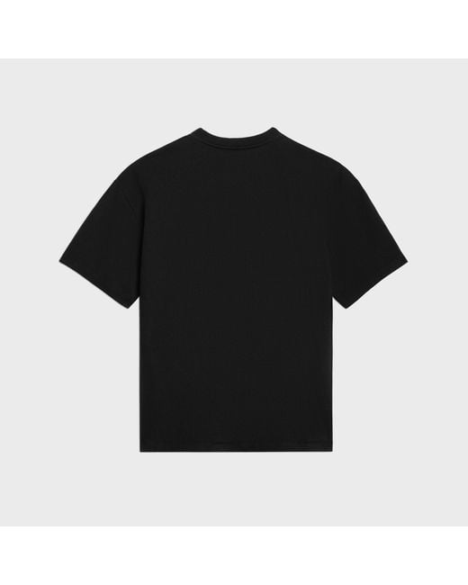 Céline Black T-Shirt for men