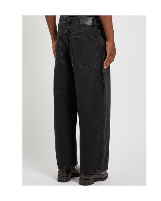 Studio Nicholson Black Mid-Rise Jeans for men