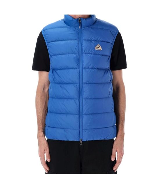 Pyrenex Blue Arial Sleeveless Down Vest for men