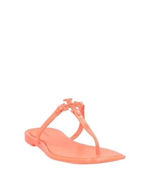 Tory Burch Pink Slides And Slippers