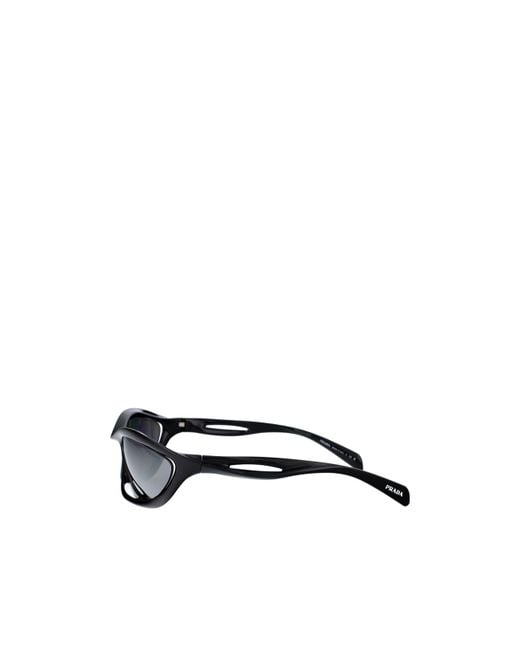 Prada White Eyewear Cat-Eye Sunglasses for men