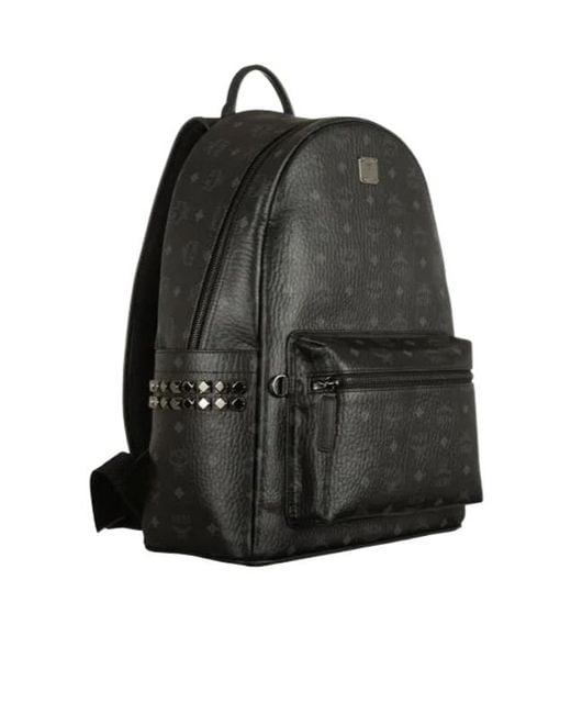 MCM Black Stark Backpack for men