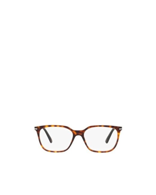 Persol White Square-Frame Glasses for men