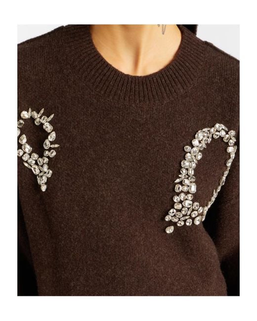 JACQUES WEI Multicolor Long-Sleeved Sweater