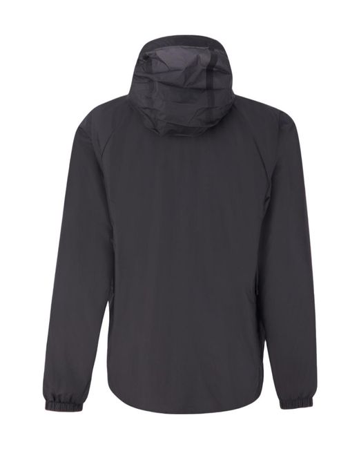 C P Company Blue The Metropolis Series Pertex Concealable Hood Jacket for men