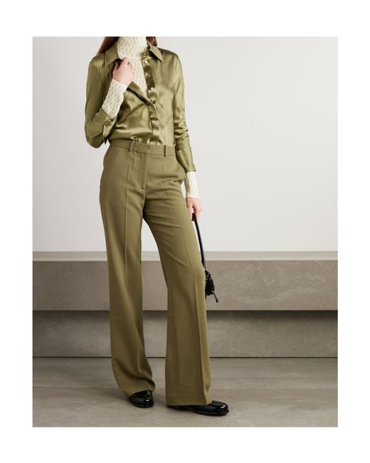 Joseph Green Morissey Cady Flared Trousers