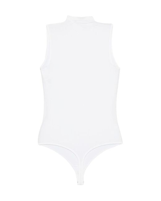 Wolford White String Bodysuit