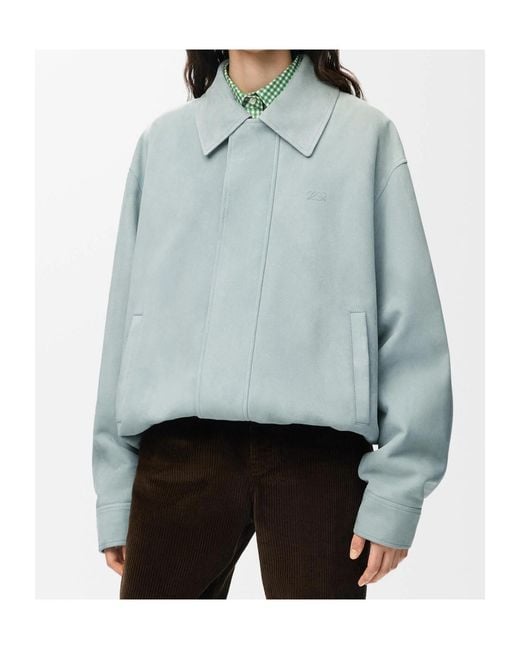 Loewe Blue Drawstring Jacket