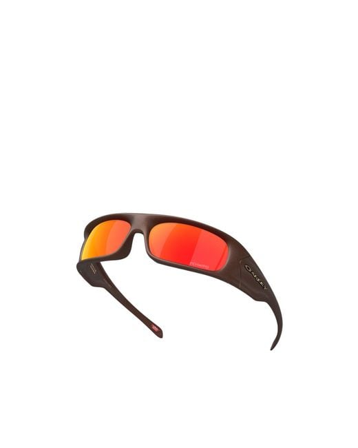Oakley White Geometric-Frame Sunglasses for men