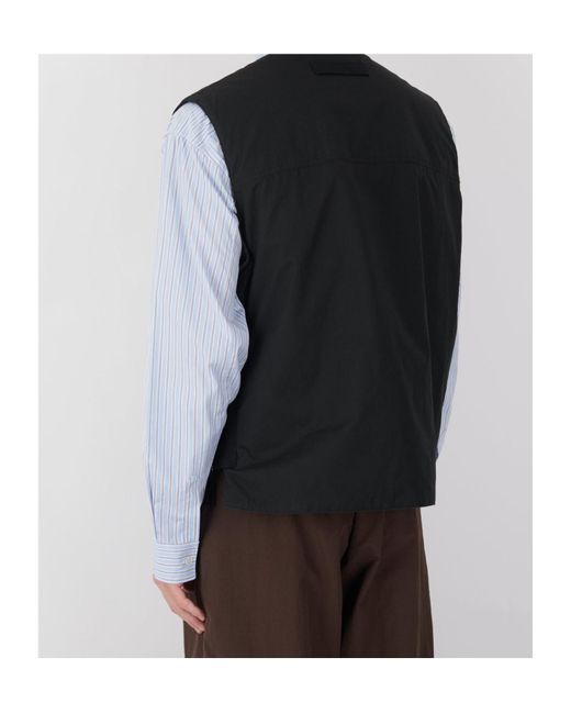 Comme des Garçons Black Sleeveless Vest for men