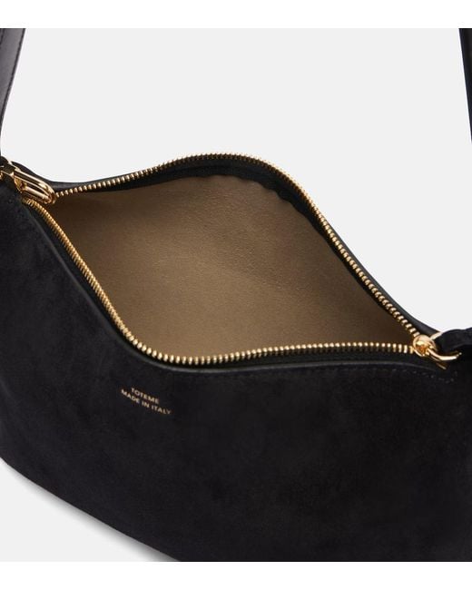 Totême  Black Letter Shoulder Bag