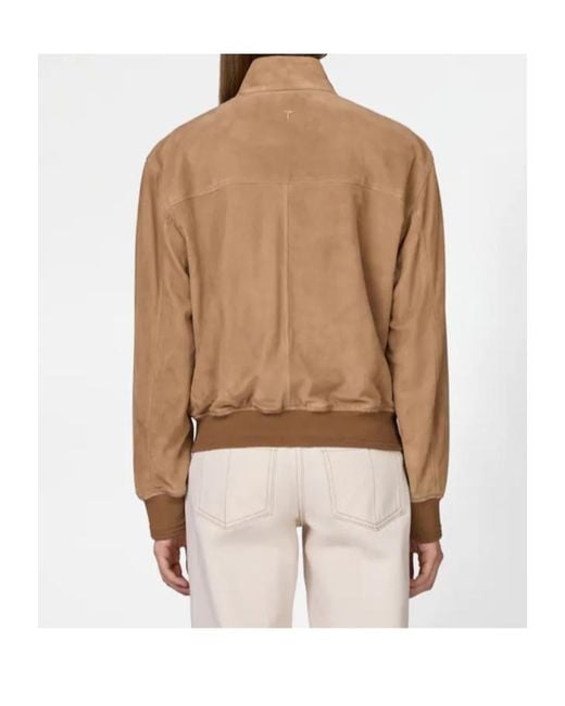 Tod's Brown Long-Sleeved Jacket