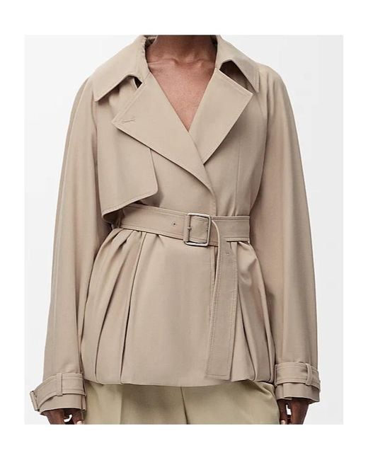 Loewe Natural Notched-Lapel Cotton Jacket