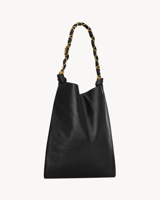 Saint Laurent Black Amalia Shoulder Bag