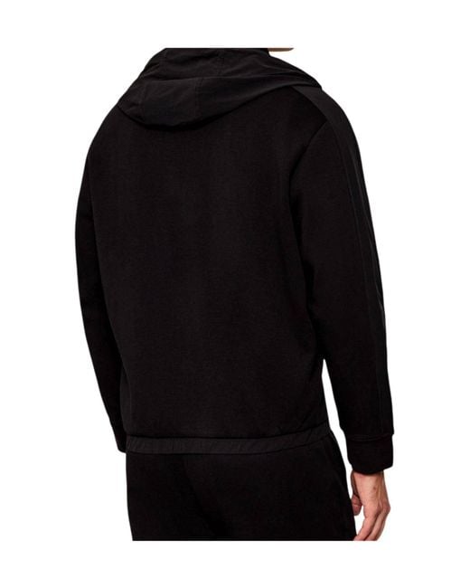 ARMANI EXCHANGE Black Long-Sleeve Sweatshirt for men