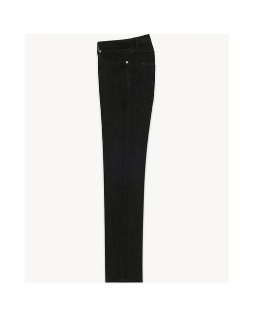 Saint Laurent Black Saint Laone Sizerent Slim Pants for men