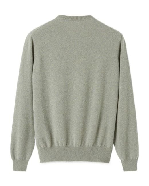 Loro Piana Gray Classic Crewneck for men