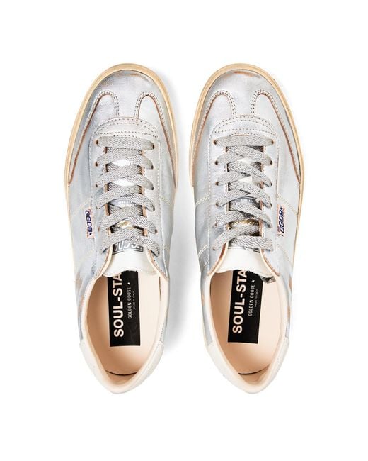 Golden Goose Deluxe Brand White Low-Top Casual Shoes