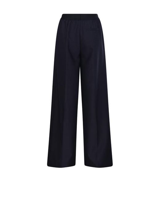 Forte_forte Blue Elasticated Wide Pant