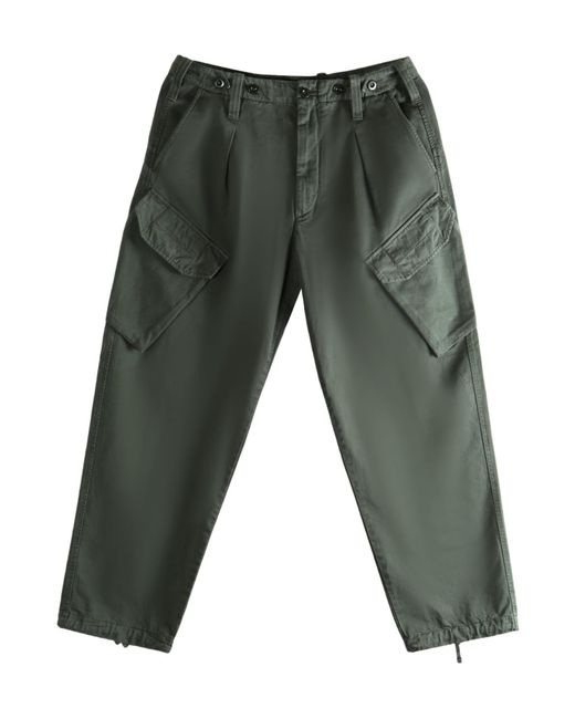 C P Company Black Cargo Pants for men