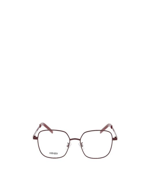 KENZO White Logo Flat Mirror for men