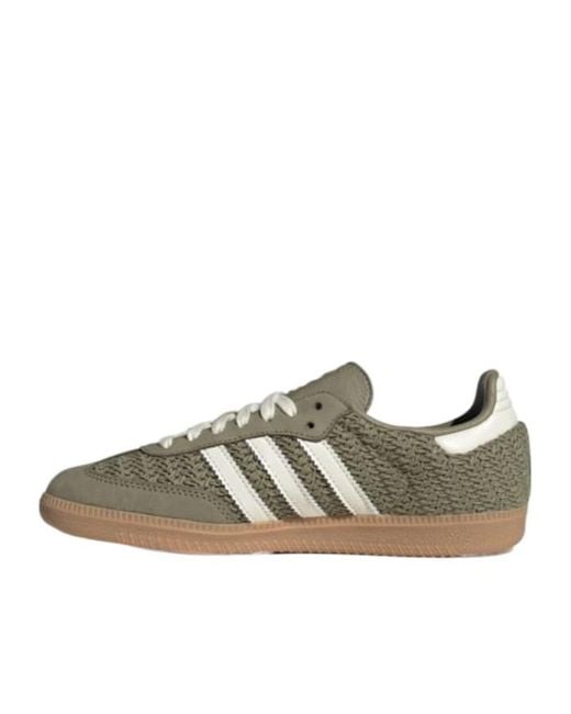 Adidas Originals Green Samba Og Sneakers for men