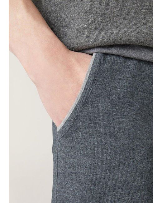 Loro Piana Blue Drawstring-Waist Track Pants for men