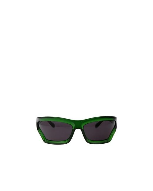 Loewe Green Irregular X Paula's Ibiza Irregular Frame Sunglasses for men