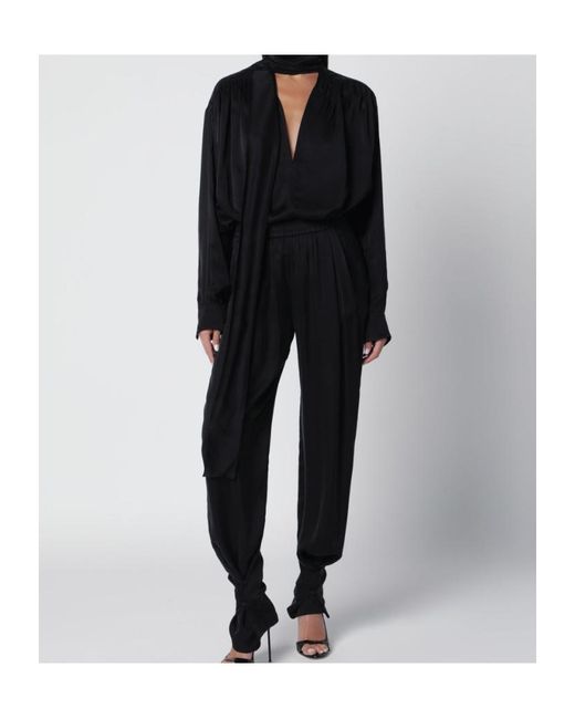 ANDAMANE Black Mathilda Blouse