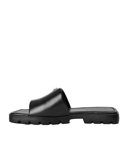 COACH Black Florence Sandals