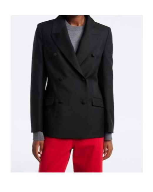 Rohe Black Wool And Mohair Blazer