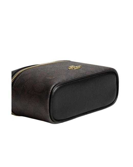 COACH Black Zippered Shoulder Bag