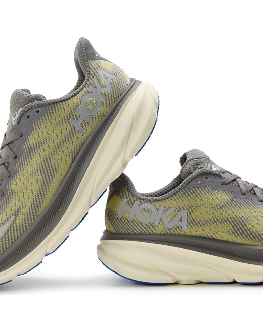 Hoka One One Green Waterproof Running Shoes for men
