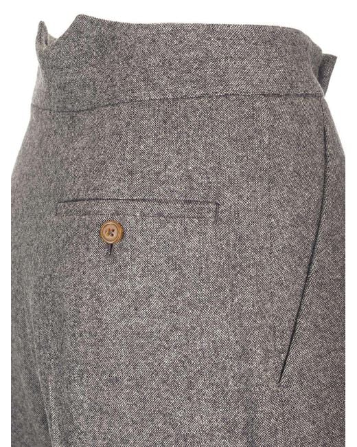 Vivienne Westwood Gray Tailored Lauren Trousers
