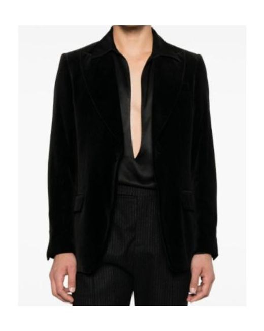 Lardini Black Single-Breasted Suit Jacket for men