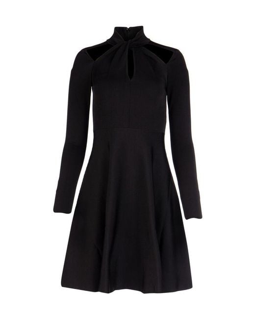 Givenchy Black Slim Trumpet Dress