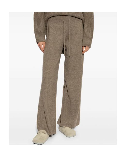 Lisa Yang Gray Drawstring Trousers