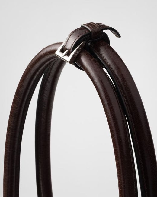 Prada Brown Bonnie Shopping Bag for men