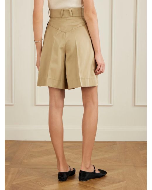 Patou Natural Tailored Bermuda Shorts