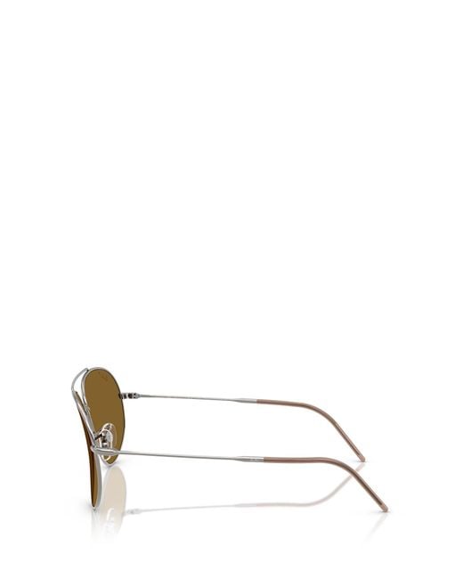 Ray-Ban Metallic Aviator Reverse Polarized Sunglasses for men