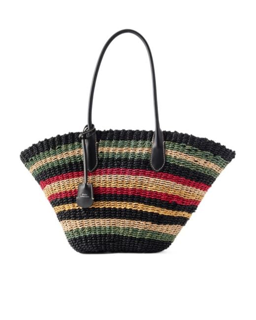 Polo Ralph Lauren Black Bellport Medium Handbag