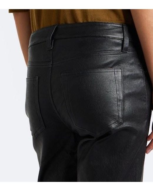 FRAME Black Five-Pocket Casual Trousers