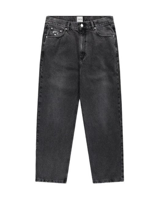 Arte' Gray Belt Loop Jeans for men